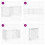 Archie & Oscar Dog Gate With Door Foldable 4 Panels 320 Cm Poplar Wood-554313571-554313568