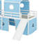 Lit mezzanine avec glissade et tour-1388991994