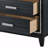 Weathered Black Finish Nightstand-237428283