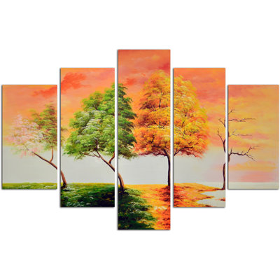 5 - Pieces Painting Print