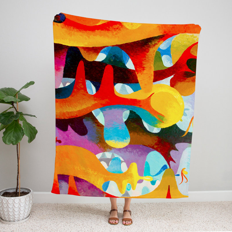 Throw Blanket, 50" W x 60" L