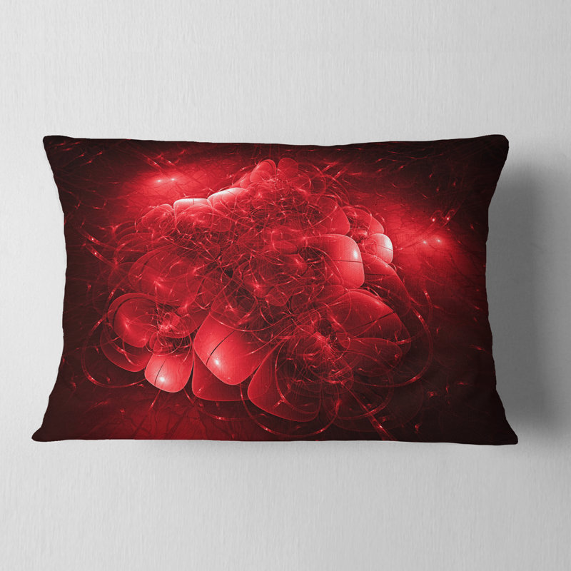 Coussin Alien, rouge