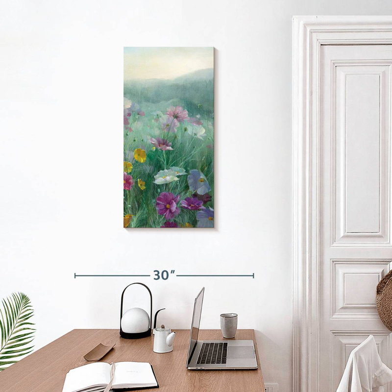Cosmos At Dawn III, 30" H x 15" W