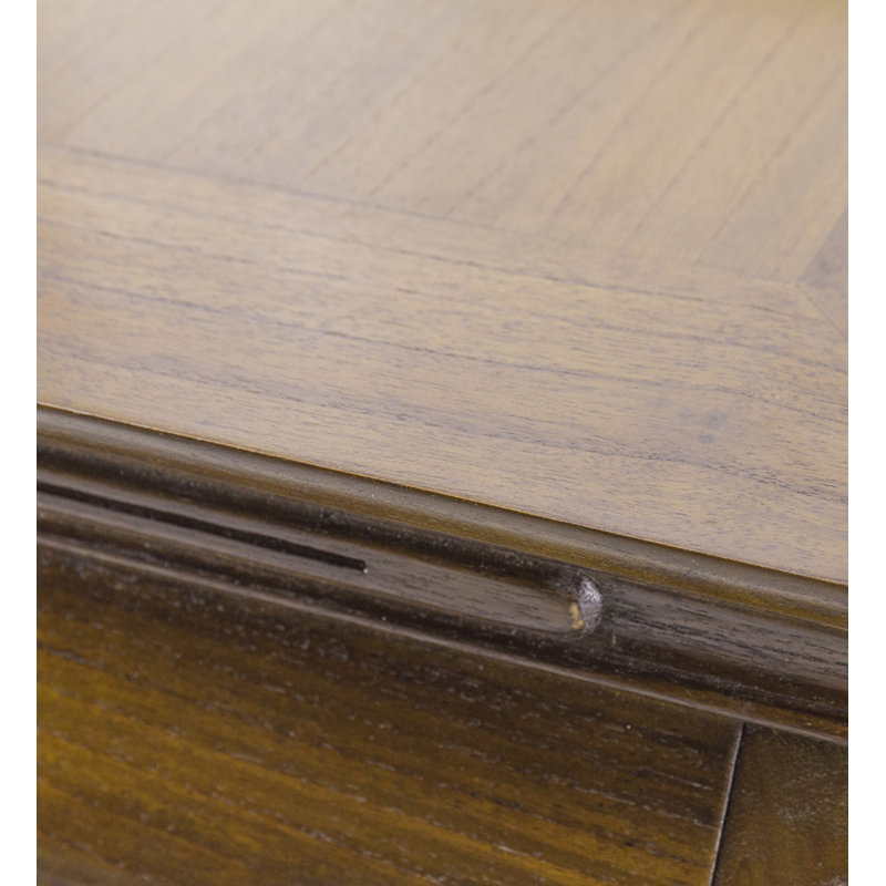 Guildhall Four Leg Coffee Table, 40 cm H x 60 cm W x 60 cm D
