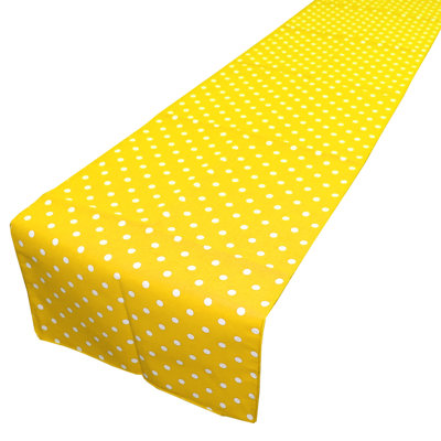 Small Dots Print Table Runner