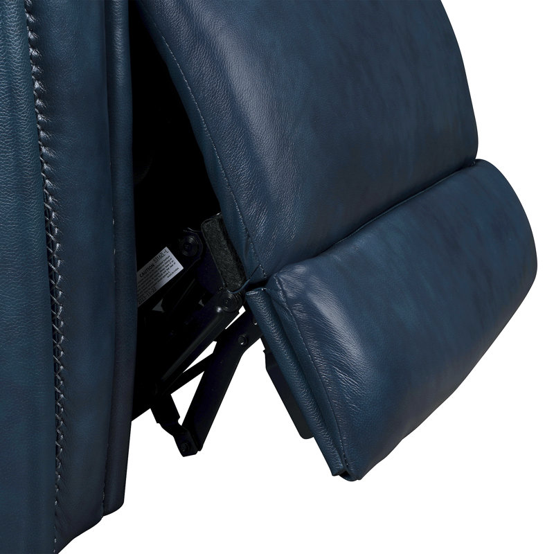 Ruddie Dual-Motor Recliner Sofa 82" Genuine Leather Power Zero Gravity Reclining Couch with USB&USB-C Port