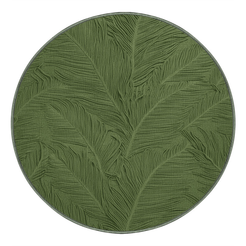  Tapis lavable Mizuna, Rond 8 pi