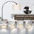 71'' Black Arched Floor Lamp
