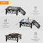 Square Steel Wood Burning Fire Pit