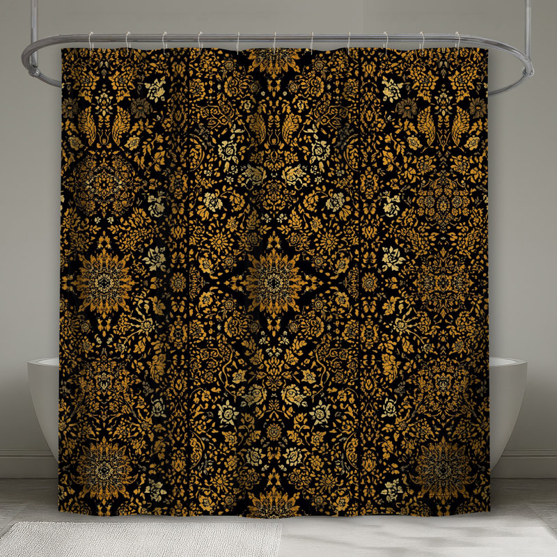 Rideaux de douche Intricate Floral, 70 po L x 72 po H