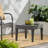 Amaru Square Wicker Outdoor Side Table , 20'' in. W 20'' in. D-1059415874