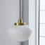 Choquette 1 - Light Schoolhouse Pendant-70573325-70573326