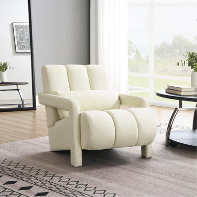 Modern Upholstered Accent Chair For Versatile Use And Comfort