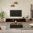 Dawnee Walnut Veneer TV Stand with 4 Drawers-1879433039-1879744183