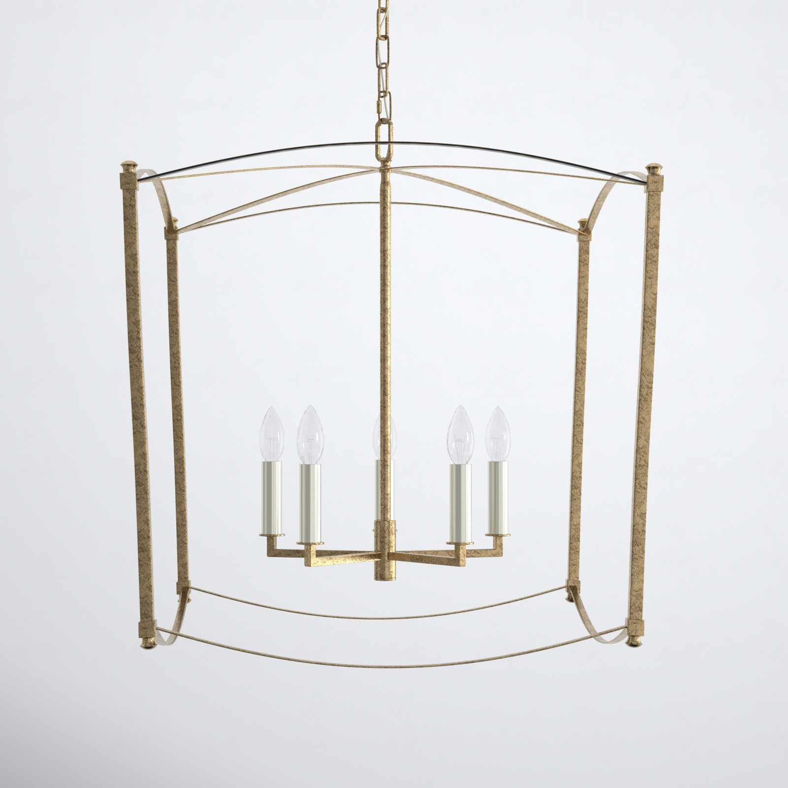 Olive 5 - Light Lantern, Antique Gild
