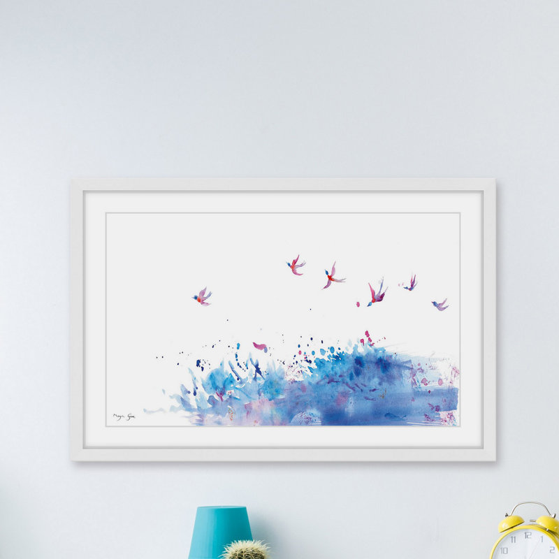 Maya Gur - Single Picture Frame Painting, 41cm H x 61cm W x 3.81cm D