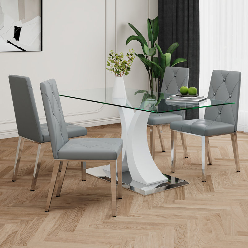 Modern Style Glass Table