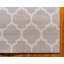 Tapis brun clair / beige tissé à la machine Molly-565708856