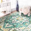 Tapis bleu / vert élégant-951216857