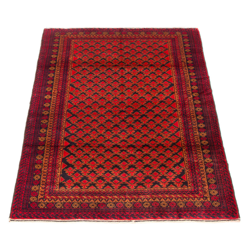 Teimani Red Rug 3'7" x 6'1"