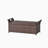 Auline Iron Storage Bench