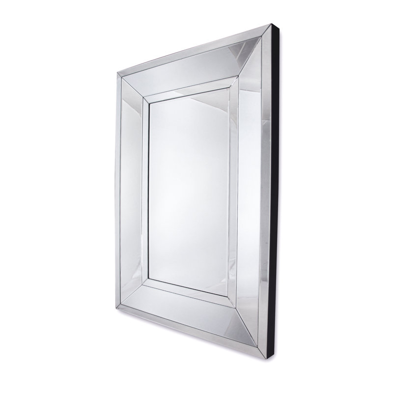 Downham Glass Flat Mirror, 140cm H x 70cm W x 7cm D