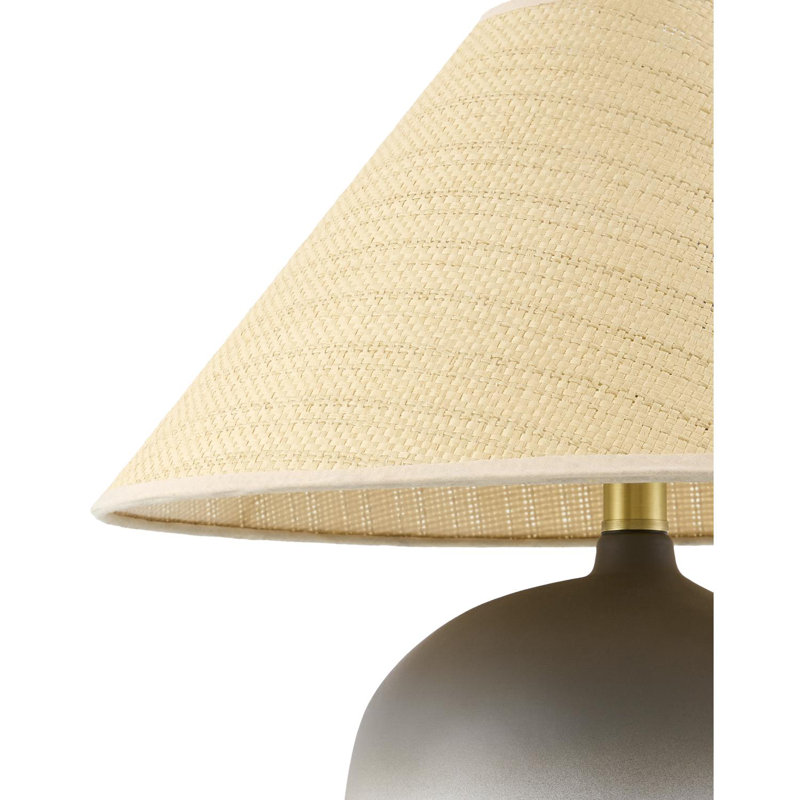 Danica Table Lamp, Black, Seagrass Empire