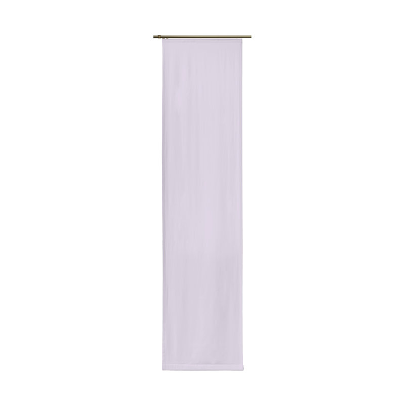 Aadhvika Track Insert Opaque Sliding Panel, 145cm H x 60cm W, Lilac