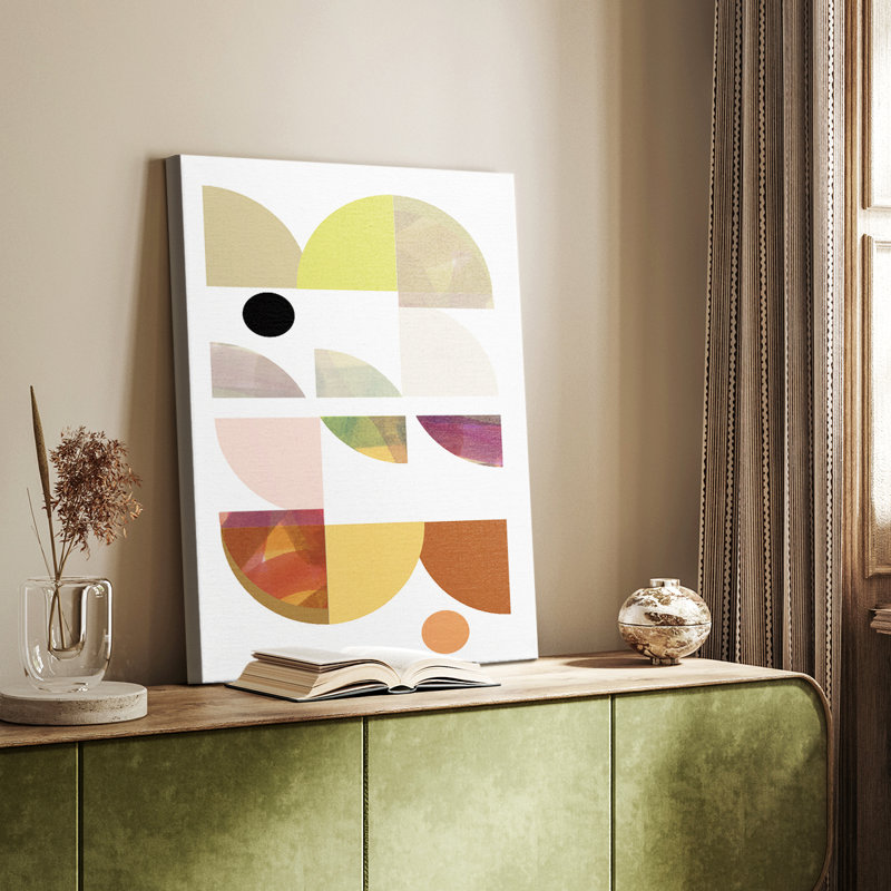 Dorset Shapes III - Gallery Cavas sur mesure, H 18 po x l 12 po