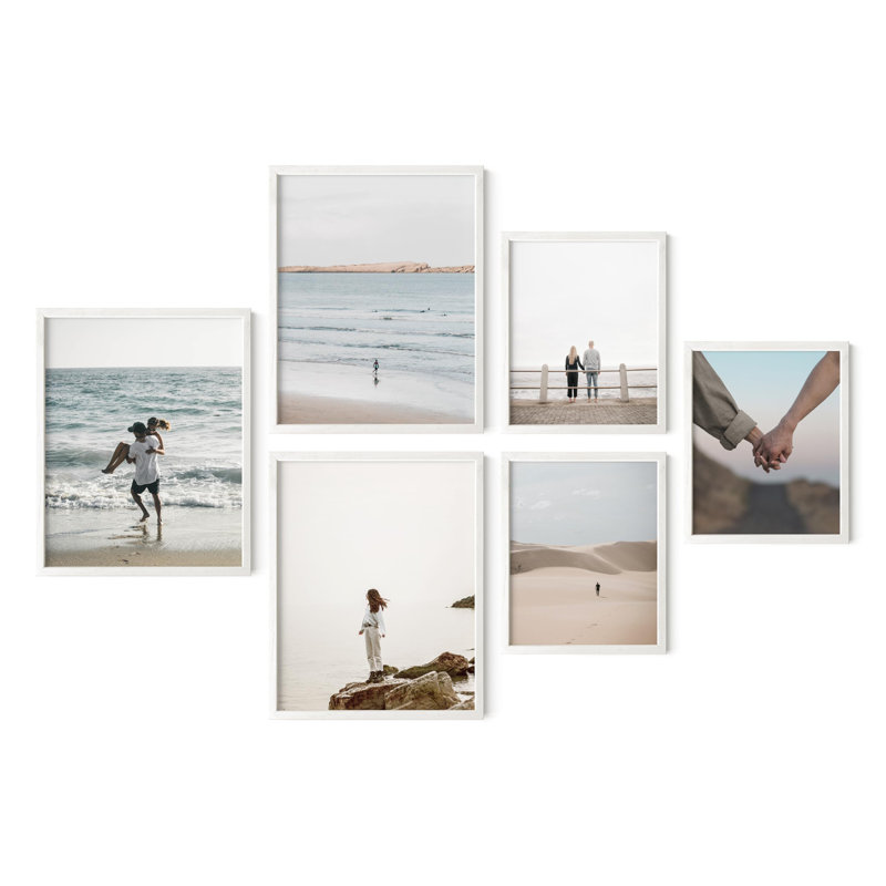 Cadres photos pour mur de galerie, Blanc
