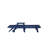 Outdoor Navy Blue Lounge Chair With 5 Positions, Material, Wheels, And Cup Holder For Poolside, Deck Patio Chair, Positions Wheels & Holder, Pool, Deck, Poolside-1266350119