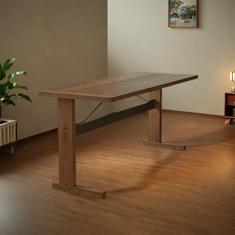 American style high-end office desk, 29.53" H x 55.12" W x 25.59" D