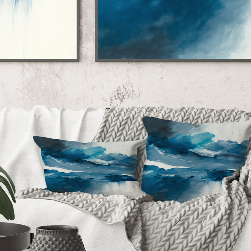 Coussin Feeling Honolulu Blue III - Abstract