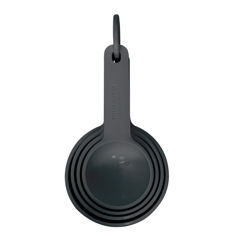 KitchenAid 4pc Measuring Cup Set - Charcoal Grey
