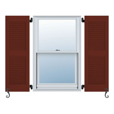 Paires de volets de colonial à persiennes architecturale meneau Atlantic