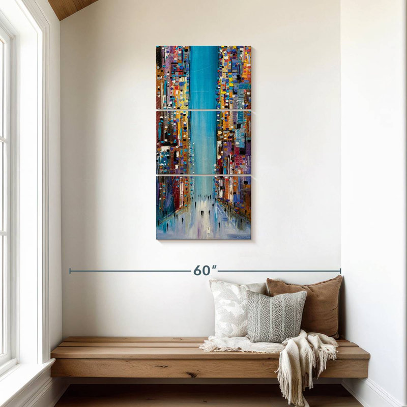 City Expression, H 44 po x l 21 po