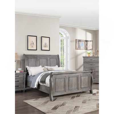 Tête de lit gris à tête de lit FB 1Pc