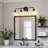 4 - Light Bathroom Vanity Light With Dome Shade