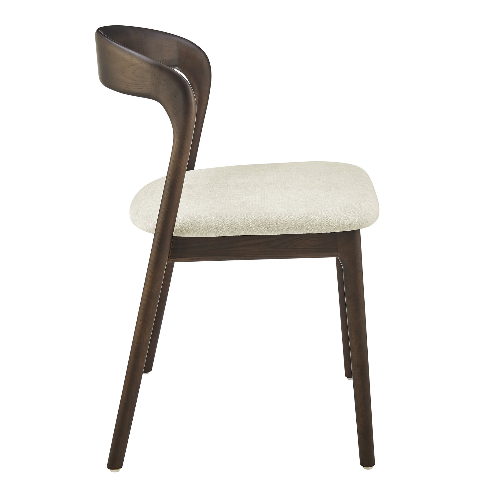Celestia Dining Chair, Dark Walnut
