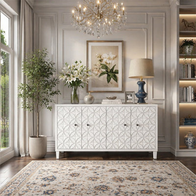 Buffet décoratif 4 portes Accent