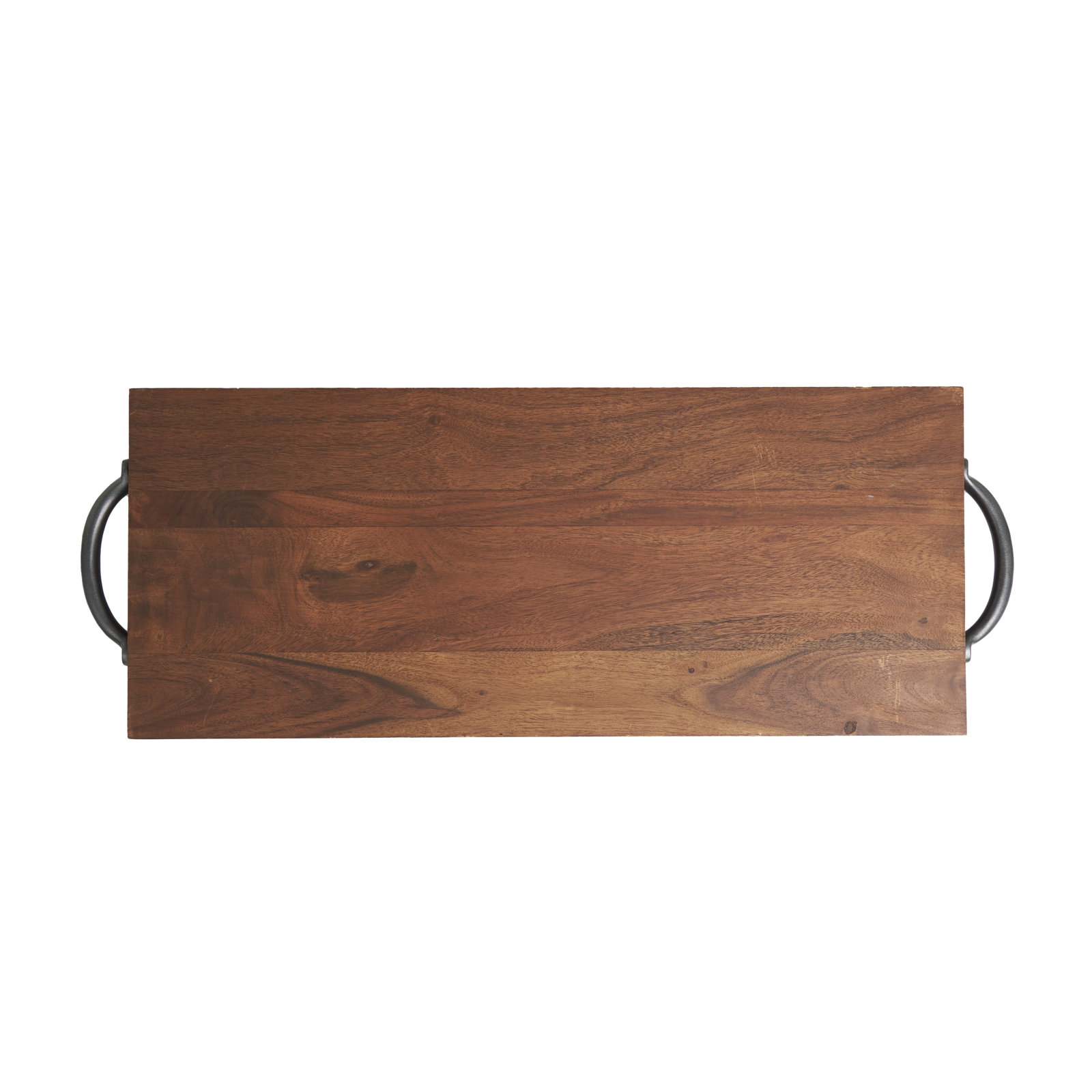 Decorative Tray, 1.95" H x 27.50" W x 10" D, Brown