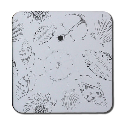 Square 6 Piece Coaster Set