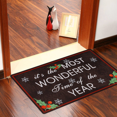 Non-Slip Christmas Outdoor Doormat