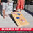 2' x 4' Solid Wood Cornhole Set with Carrying Case-61709988