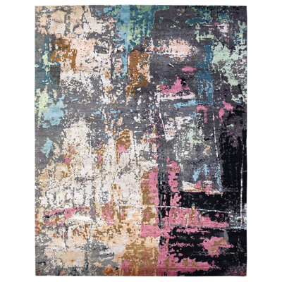 Patinated Look One-of-a-Kind 9'1" X 11'11" Area Rug