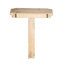 Tablette murale en bois patiné