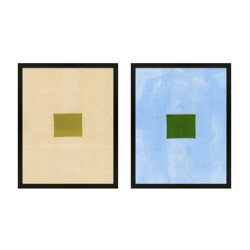 Husk & Brine, Set of 2 by Mo Neuharth - Framed Wall Art, 25" H x 20" W, Framed Print without Mat, Black