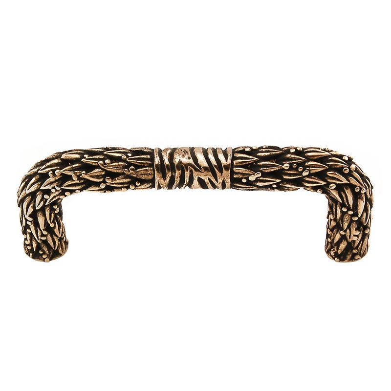 San Michele Arch Pull, Antique Gold, 3"