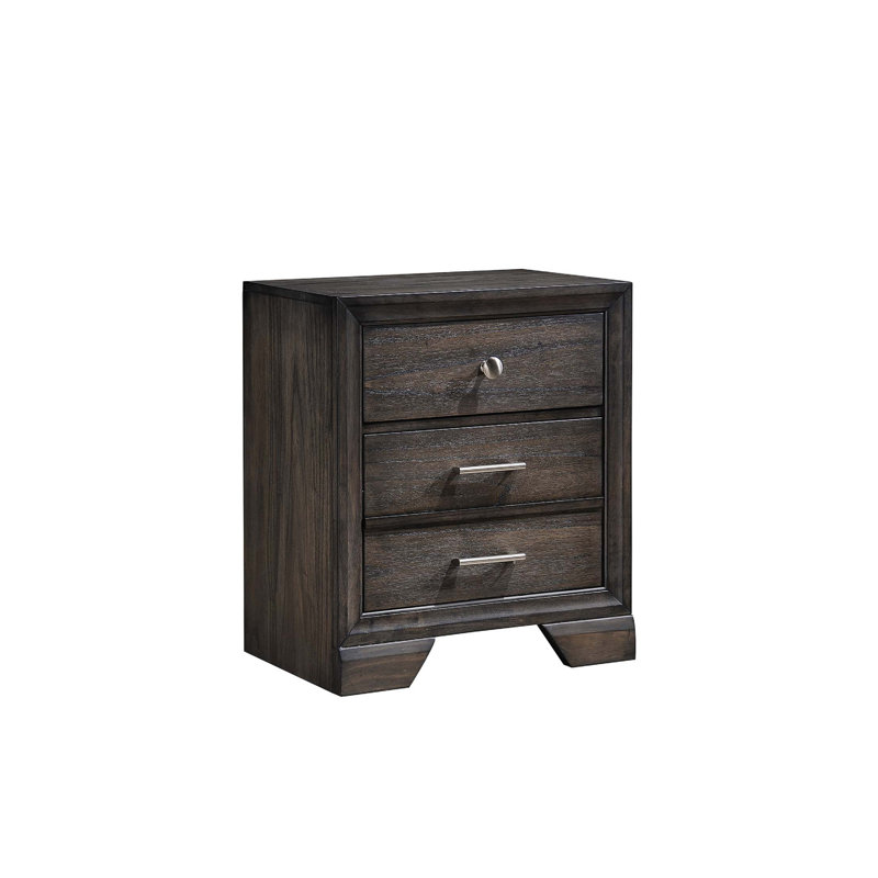 Table de chevet 2 tiroirs 1pc
