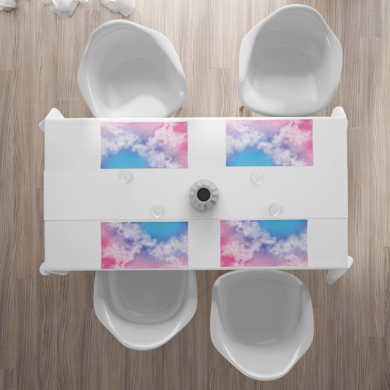Polyester Abstract Rectangle Placemat